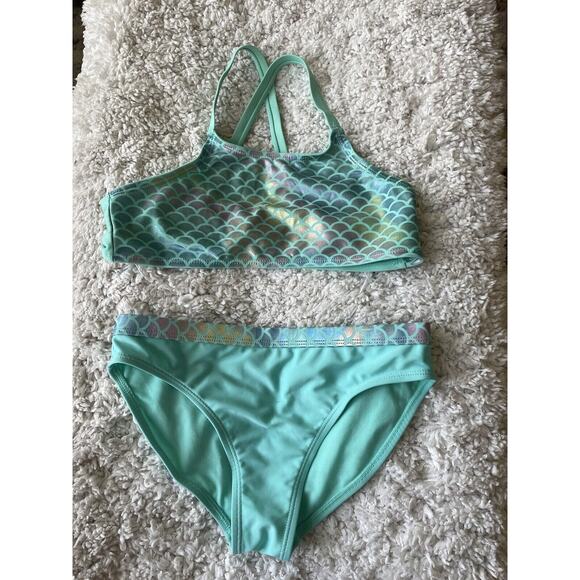 Wonder Nation Other - Wonder Nation Girls Sz. 10/12 Mermaid Design Two Pc. Bikini. Cute, Great Shape